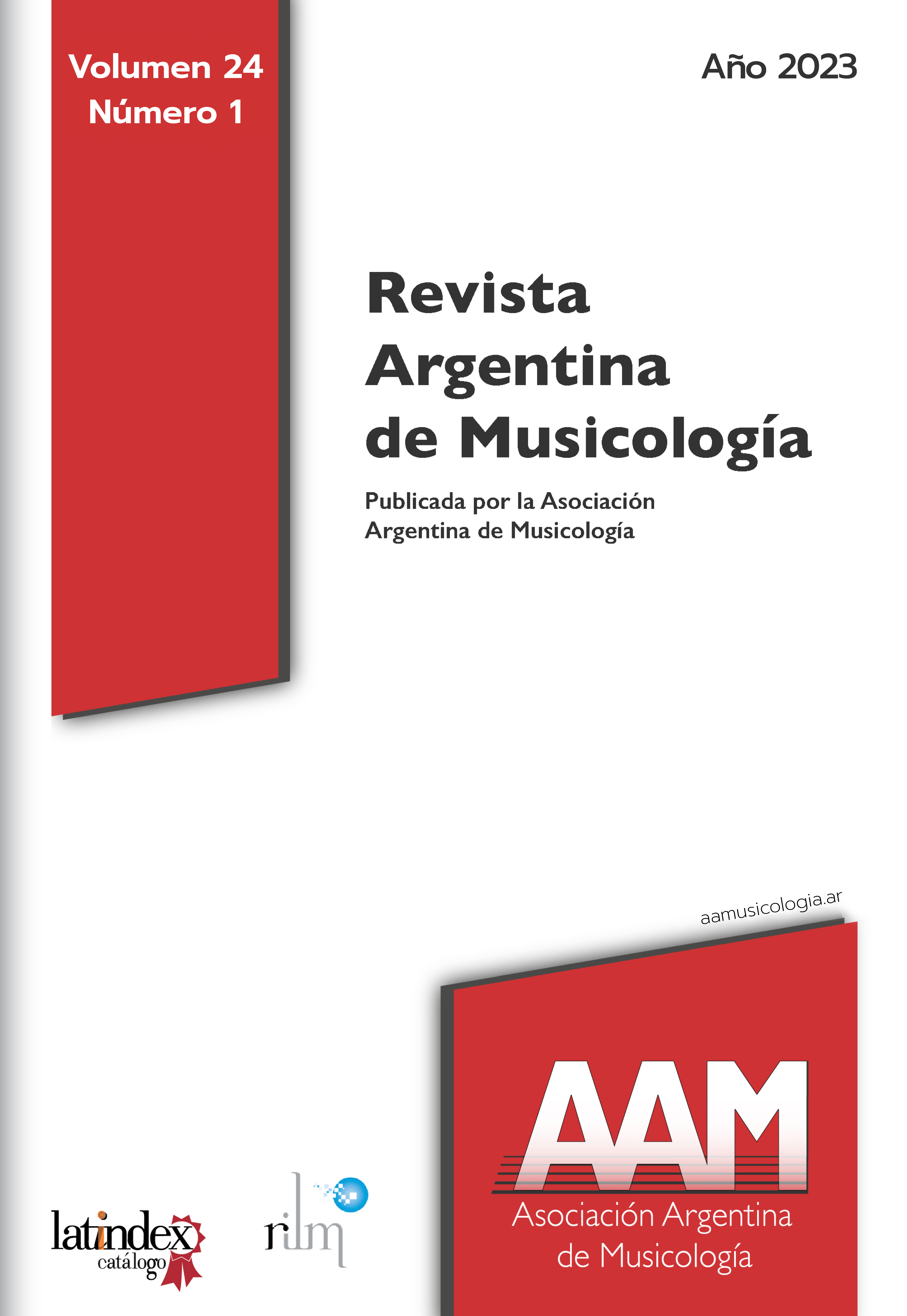 					Ver Vol. 24 Núm. 1 (2023): Revista Argentina de Musicología. Dosier: Lo genial y lo cotidiano: historias de mujeres que hacen música.
				